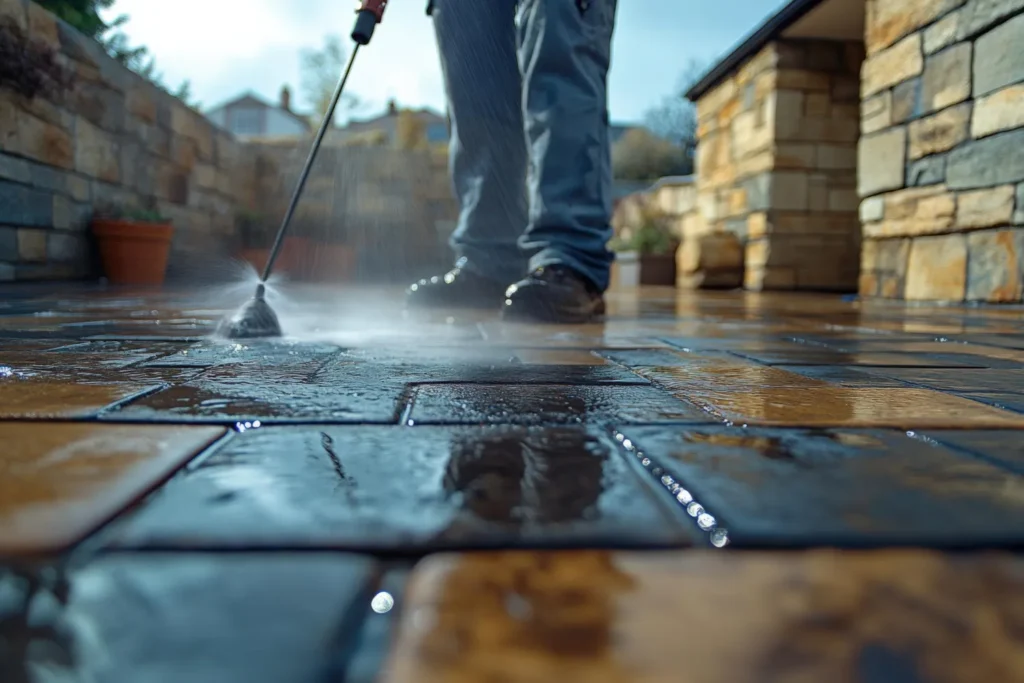 środki do pielęgnacji płyt brukowych