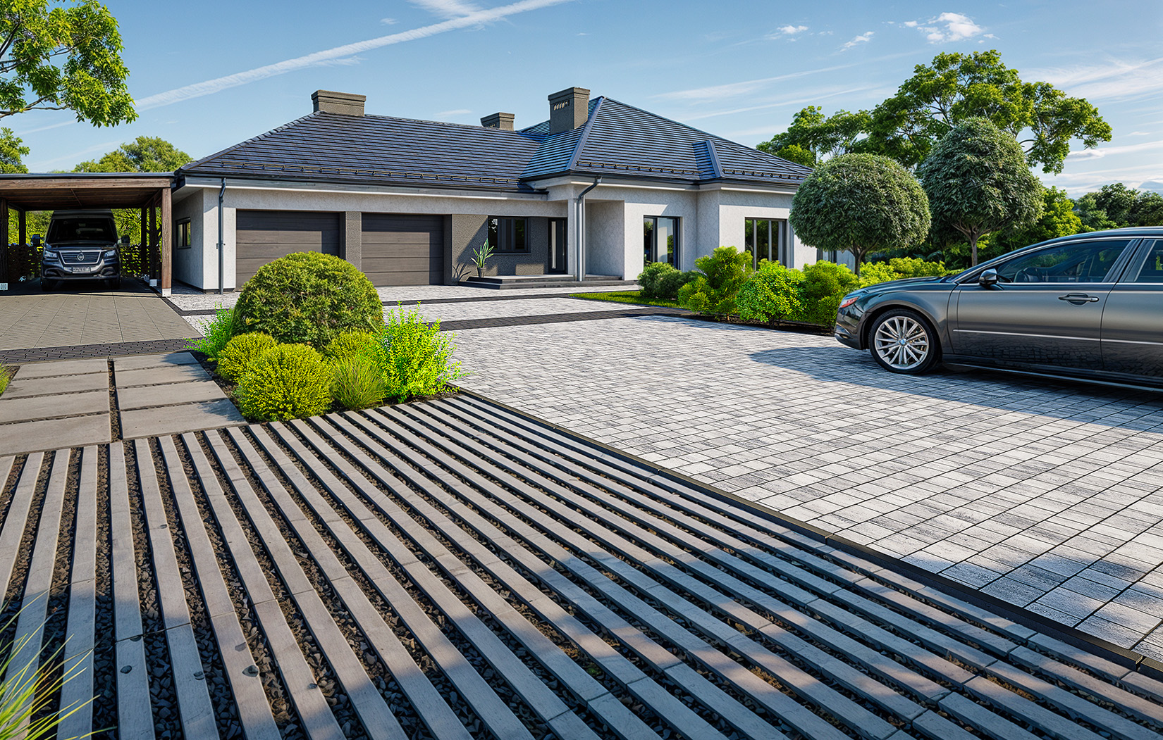 Jak montować system odwodnienia liniowego na podjeździe?