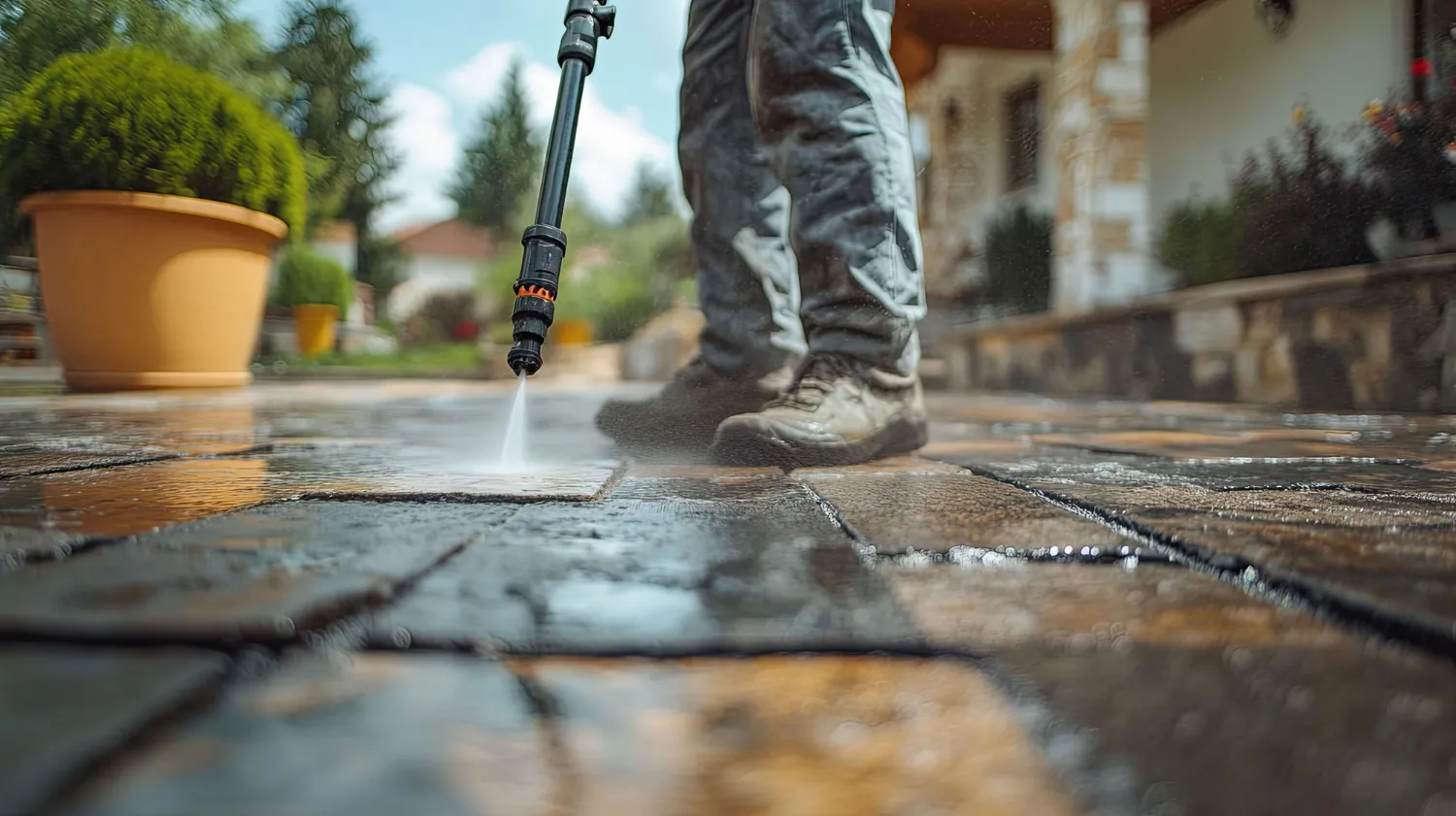 Najlepsze środki czystości do pielęgnacji płyt brukowych