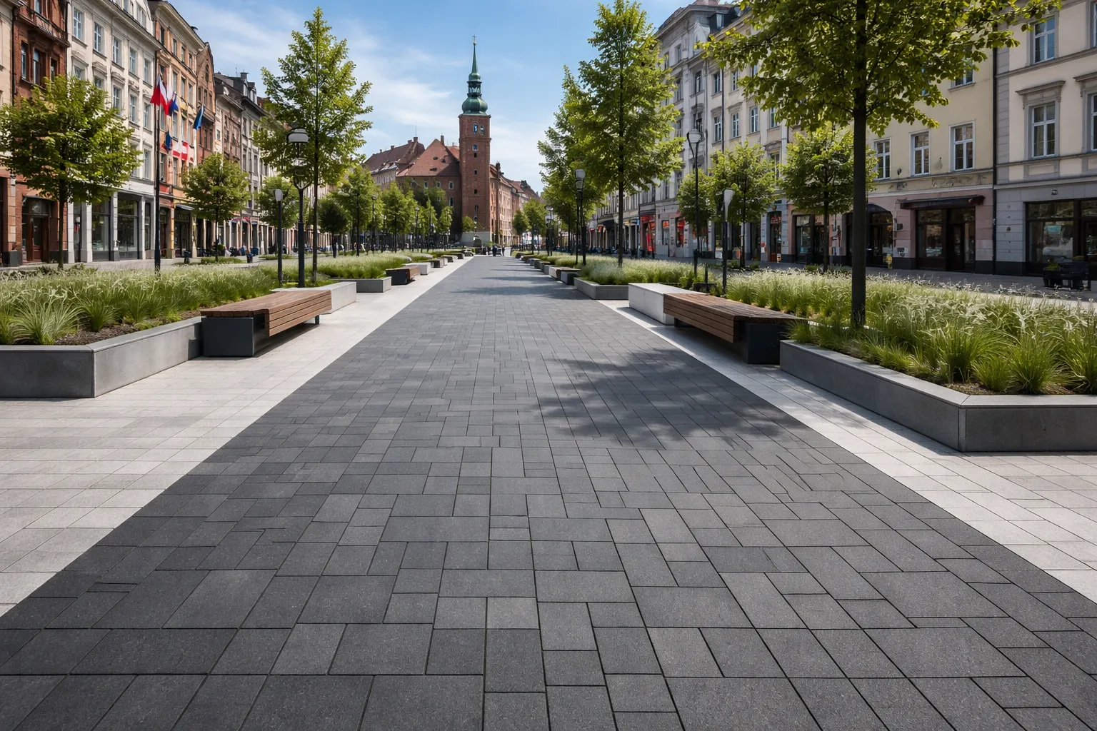 Jak kostka brukowa zmienia wizerunek miast